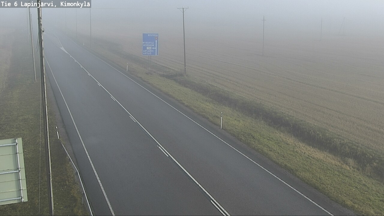 Kelikamerat Kuva Tie 6 Lapinjärvi, Kimonkylä, Lapinjärvi, Uusimaa