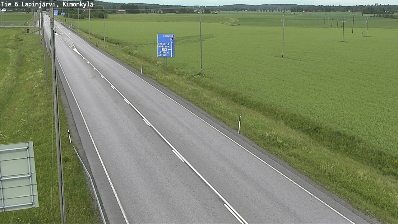 Kelikamerat Kuva Tie 6 Lapinjärvi, Kimonkylä, Lapinjärvi, Uusimaa