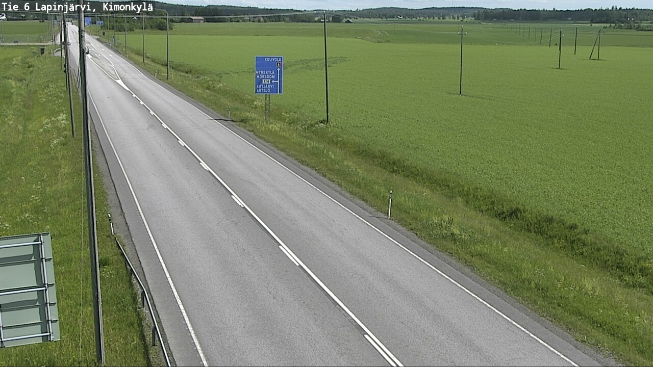 Kelikamerat Kuva Tie 6 Lapinjärvi, Kimonkylä, Lapinjärvi, Uusimaa
