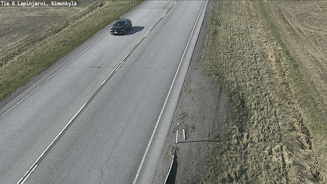 Weather Camera Image Väg 6 Lapinjärvi, Kimoböle, Lapinjärvi, Uusimaa