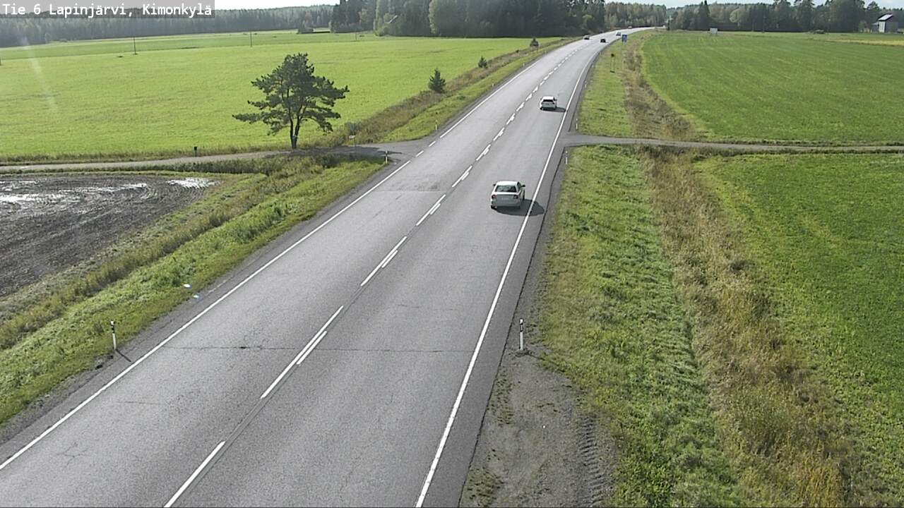 Kelikamerat Kuva Tie 6 Lapinjärvi, Kimonkylä, Lapinjärvi, Uusimaa