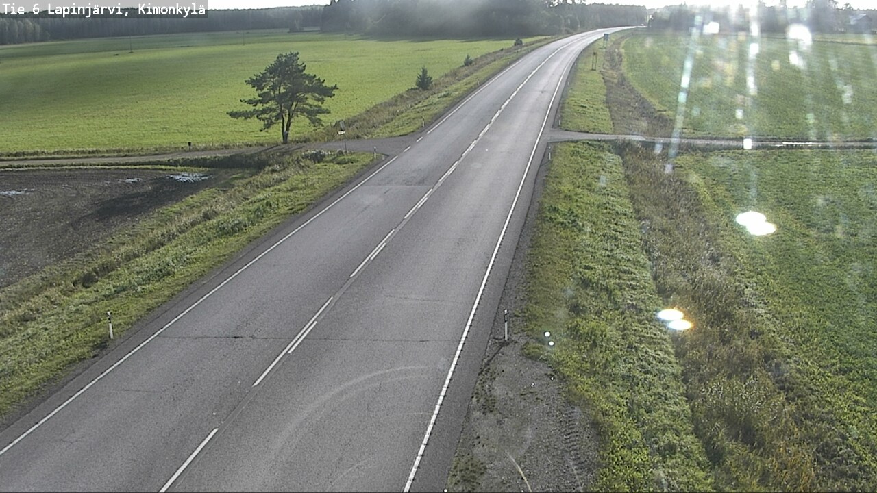 Weather Camera Image Väg 6 Lapinjärvi, Kimoböle, Lapinjärvi, Uusimaa