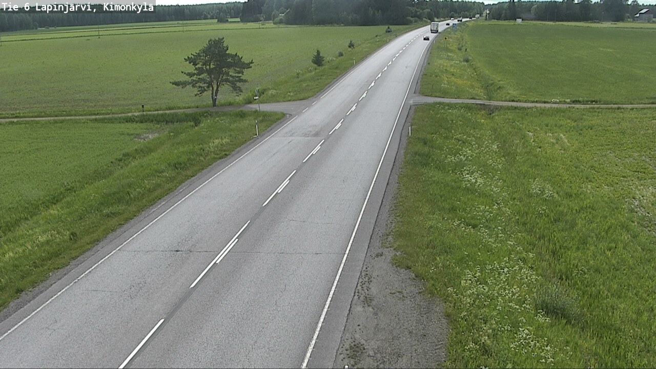 Kelikamerat Kuva Tie 6 Lapinjärvi, Kimonkylä, Lapinjärvi, Uusimaa