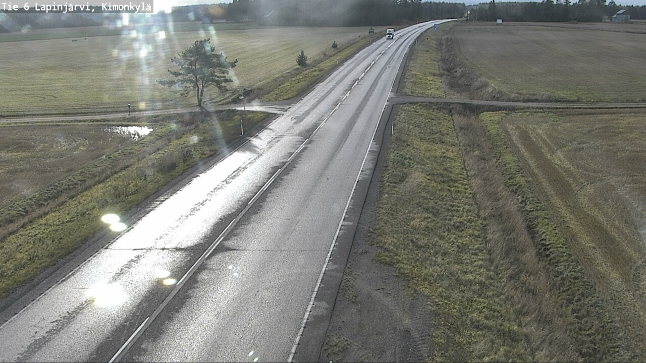 Kelikamerat Kuva Tie 6 Lapinjärvi, Kimonkylä, Lapinjärvi, Uusimaa