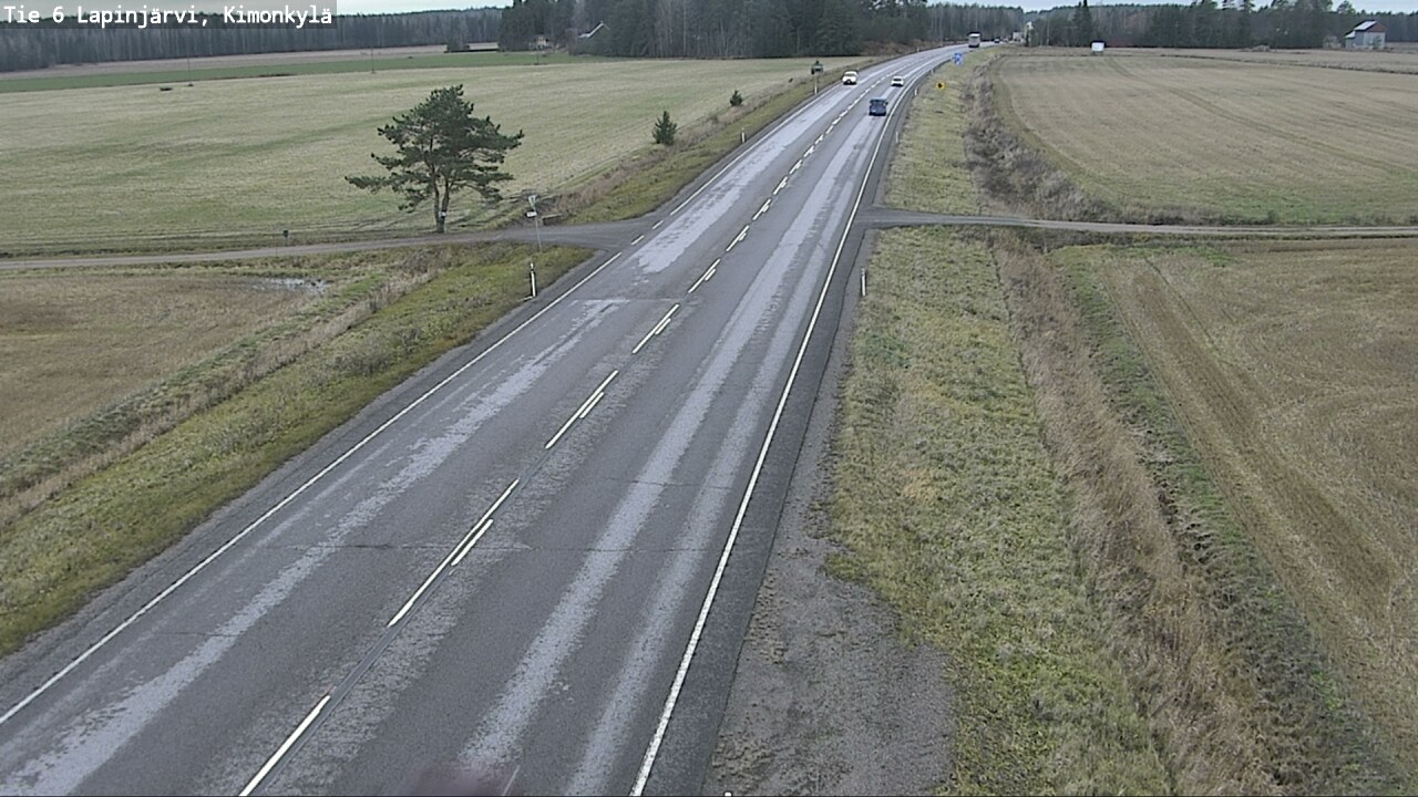 Kelikamerat Kuva Tie 6 Lapinjärvi, Kimonkylä, Lapinjärvi, Uusimaa