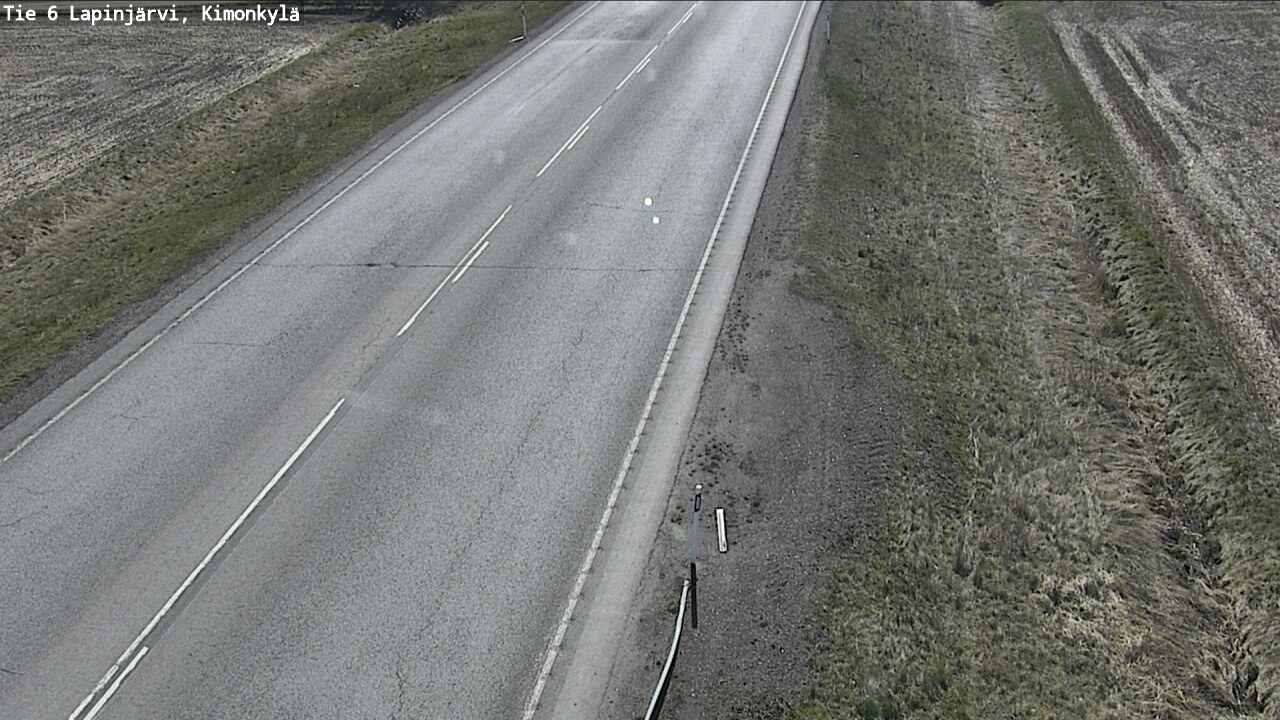 Weather Camera Image Väg 6 Lapinjärvi, Kimoböle, Lapinjärvi, Uusimaa