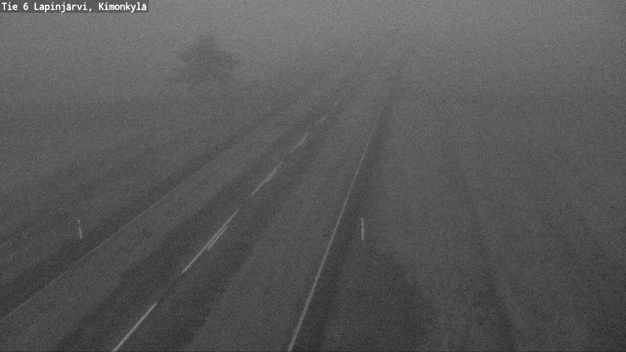Weather Camera Image Väg 6 Lapinjärvi, Kimoböle, Lapinjärvi, Uusimaa