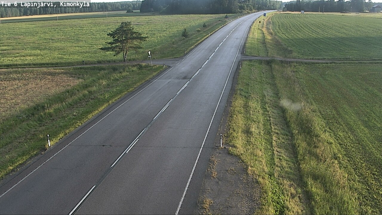 Weather Camera Image Väg 6 Lapinjärvi, Kimoböle, Lapinjärvi, Uusimaa
