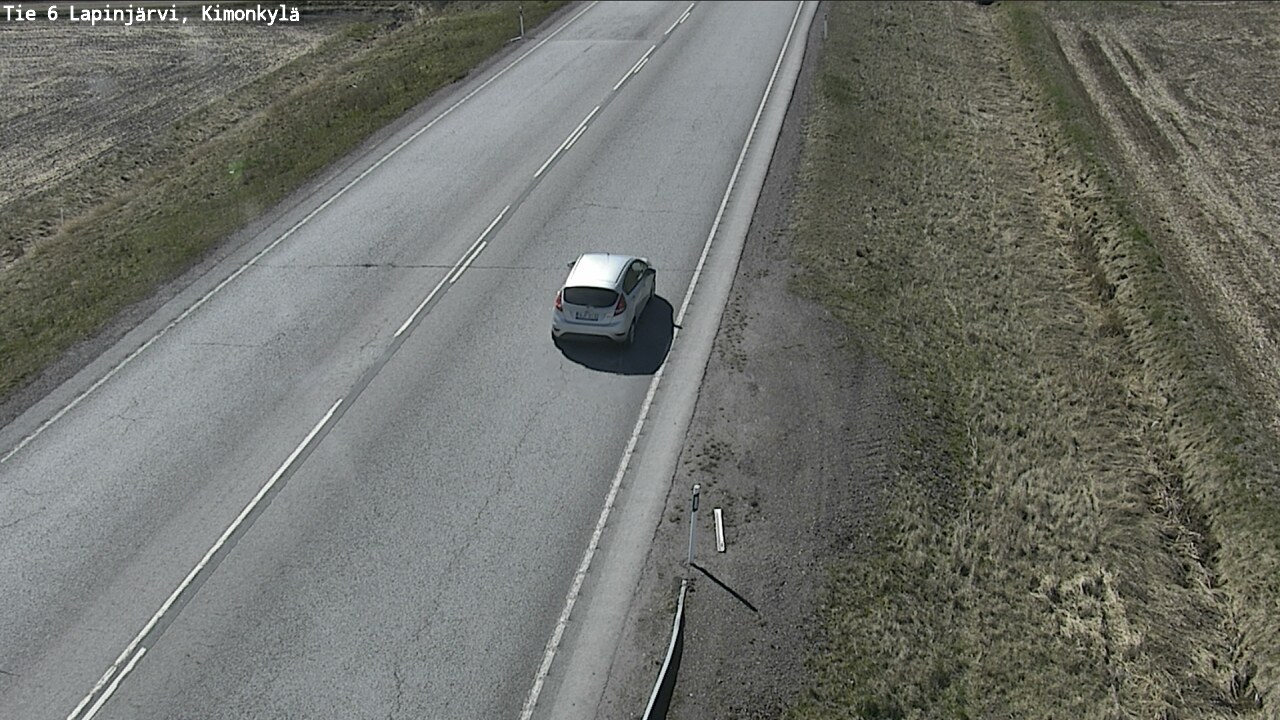 Weather Camera Image Väg 6 Lapinjärvi, Kimoböle, Lapinjärvi, Uusimaa