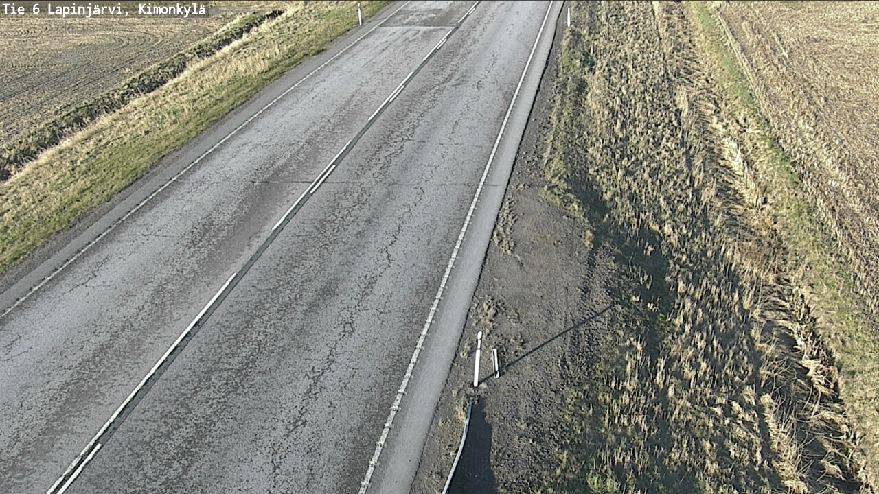 Weather Camera Image Väg 6 Lapinjärvi, Kimoböle, Lapinjärvi, Uusimaa