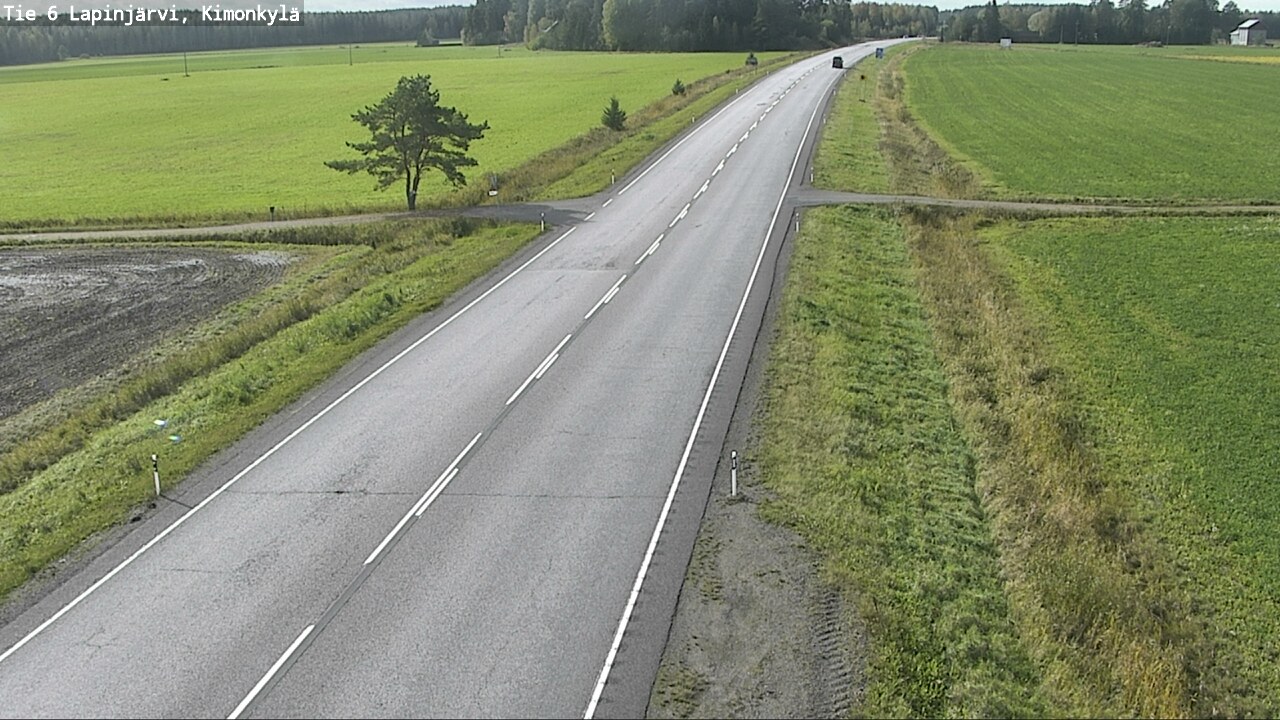 Kelikamerat Kuva Tie 6 Lapinjärvi, Kimonkylä, Lapinjärvi, Uusimaa