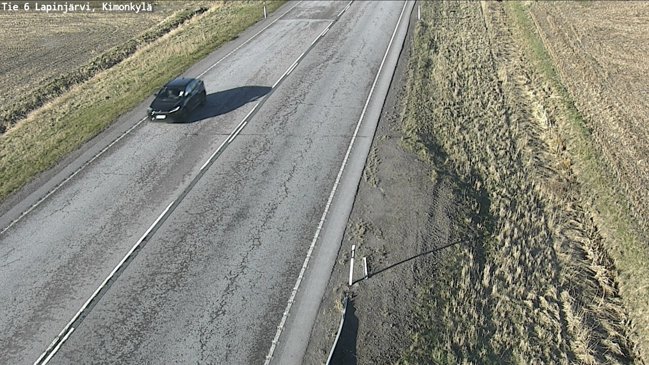 Weather Camera Image Väg 6 Lapinjärvi, Kimoböle, Lapinjärvi, Uusimaa
