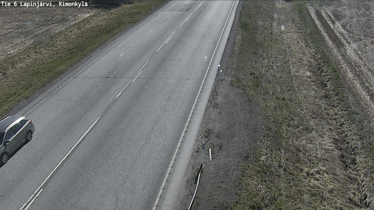 Weather Camera Image Väg 6 Lapinjärvi, Kimoböle, Lapinjärvi, Uusimaa