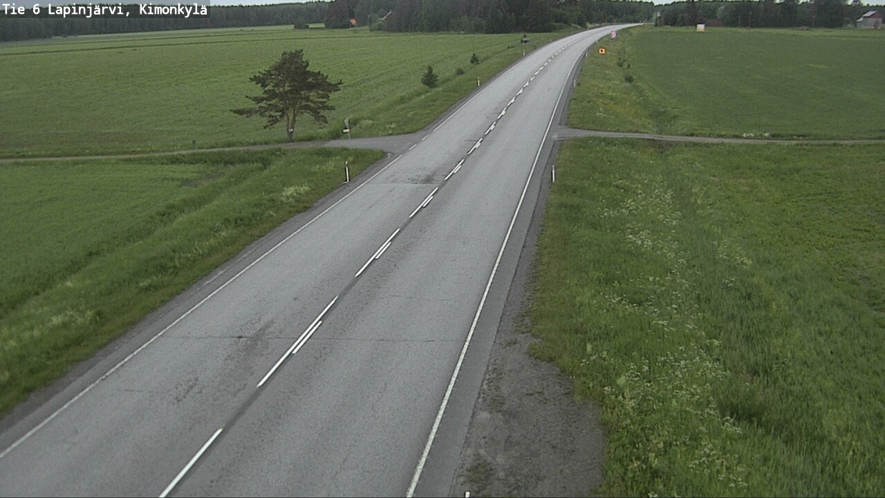 Weather Camera Image Väg 6 Lapinjärvi, Kimoböle, Lapinjärvi, Uusimaa