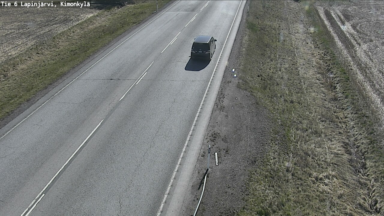 Weather Camera Image Väg 6 Lapinjärvi, Kimoböle, Lapinjärvi, Uusimaa