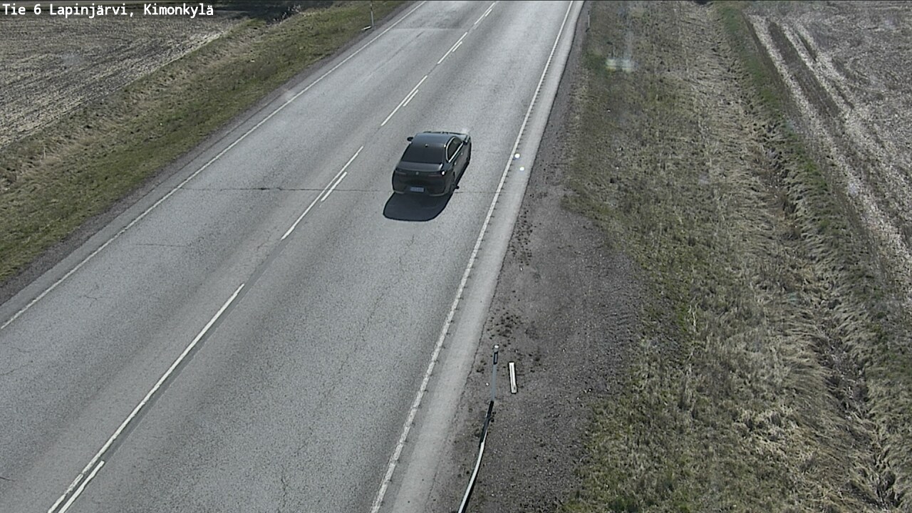 Weather Camera Image Väg 6 Lapinjärvi, Kimoböle, Lapinjärvi, Uusimaa