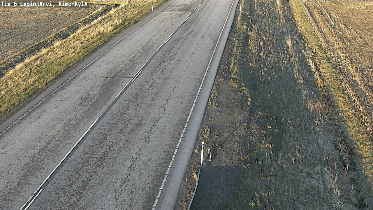 Weather Camera Image Väg 6 Lapinjärvi, Kimoböle, Lapinjärvi, Uusimaa