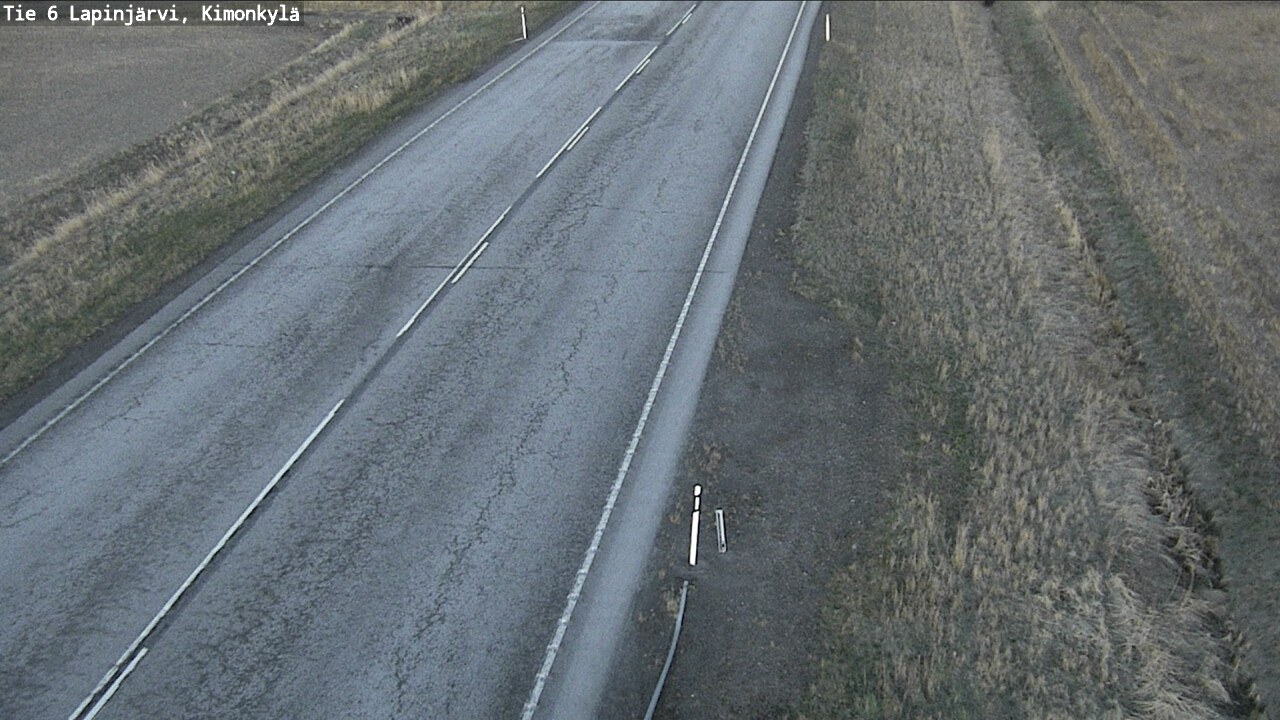 Weather Camera Image Väg 6 Lapinjärvi, Kimoböle, Lapinjärvi, Uusimaa