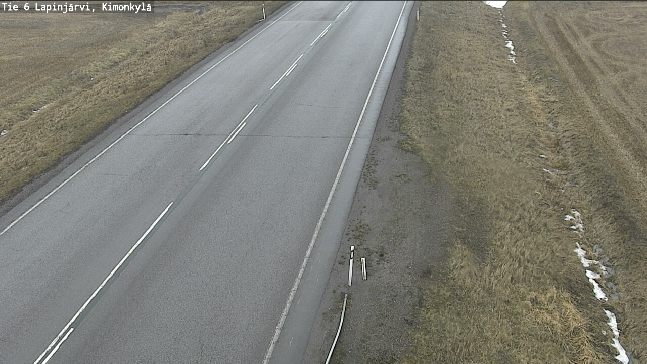 Weather Camera Image Väg 6 Lapinjärvi, Kimoböle, Lapinjärvi, Uusimaa