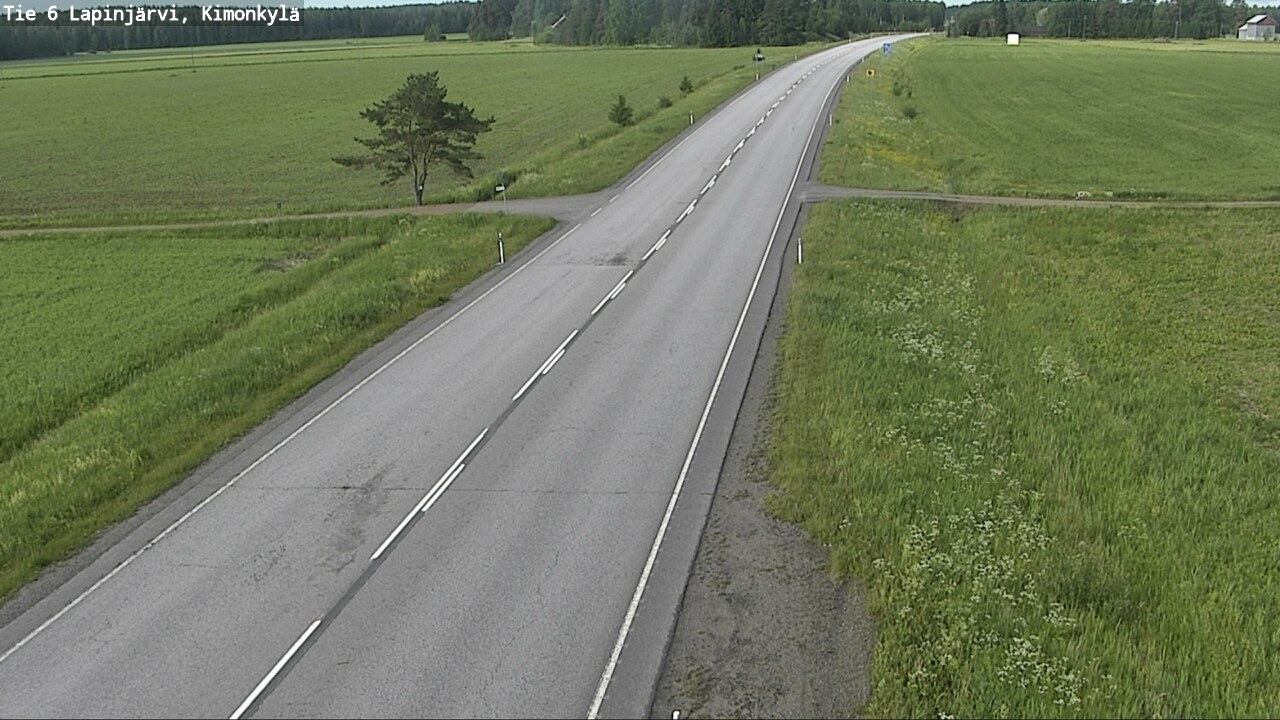 Kelikamerat Kuva Tie 6 Lapinjärvi, Kimonkylä, Lapinjärvi, Uusimaa