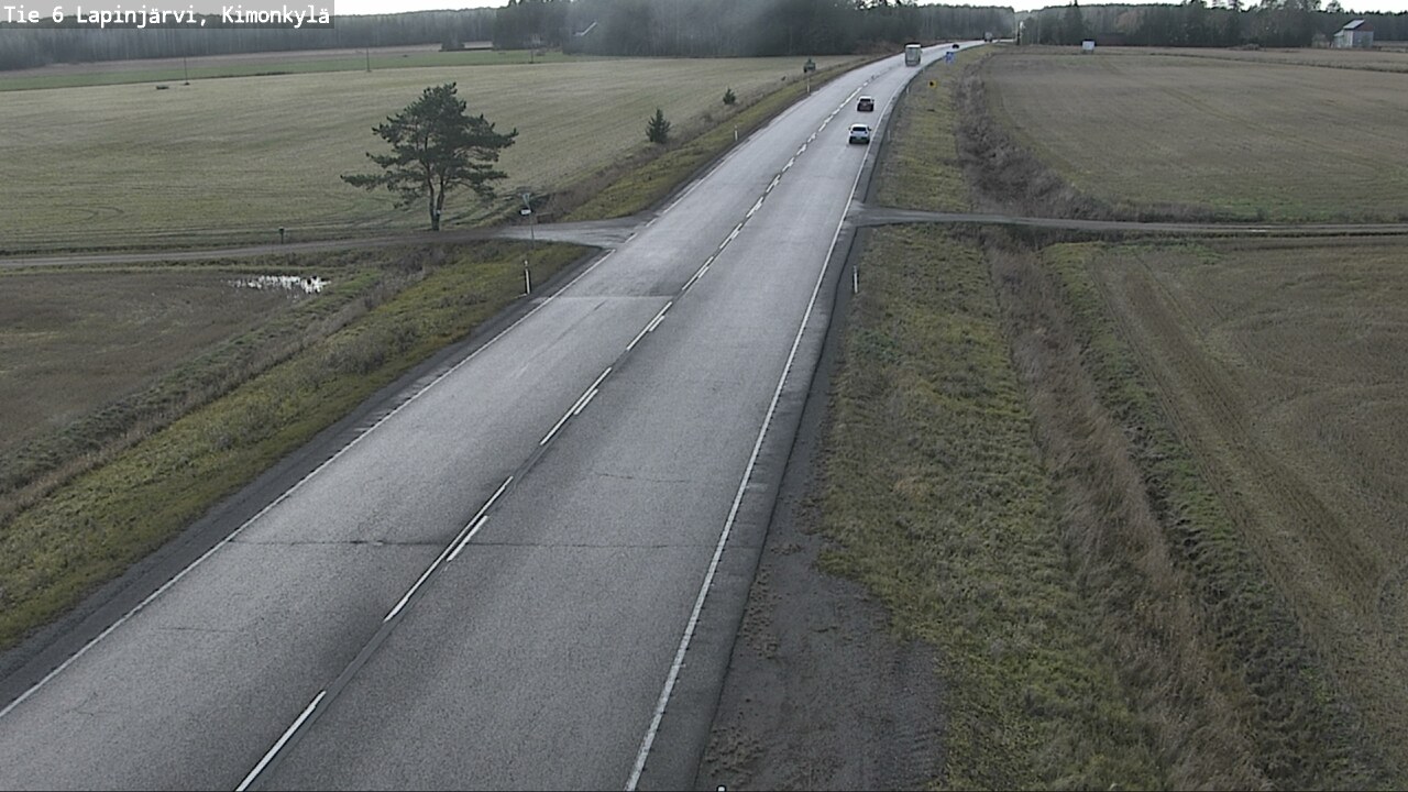 Kelikamerat Kuva Tie 6 Lapinjärvi, Kimonkylä, Lapinjärvi, Uusimaa
