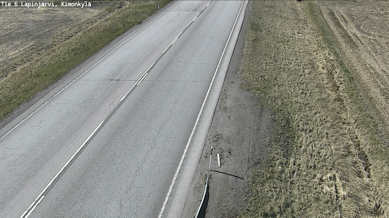 Weather Camera Image Väg 6 Lapinjärvi, Kimoböle, Lapinjärvi, Uusimaa