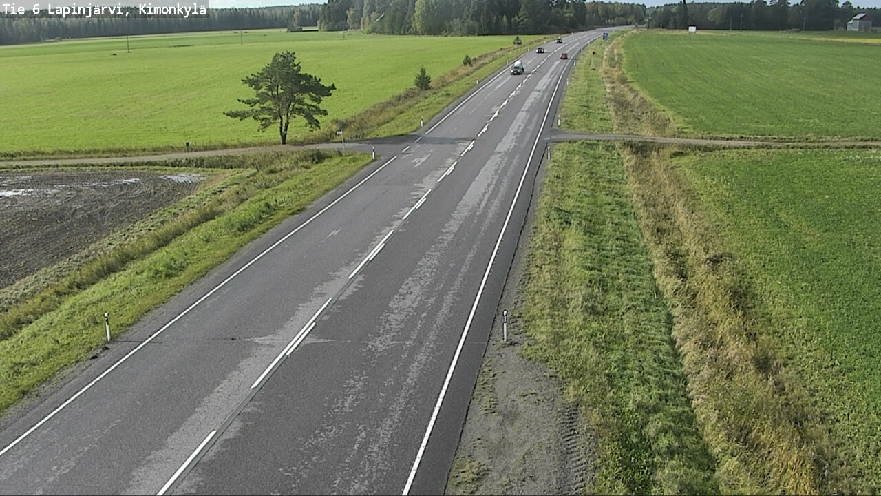 Kelikamerat Kuva Tie 6 Lapinjärvi, Kimonkylä, Lapinjärvi, Uusimaa