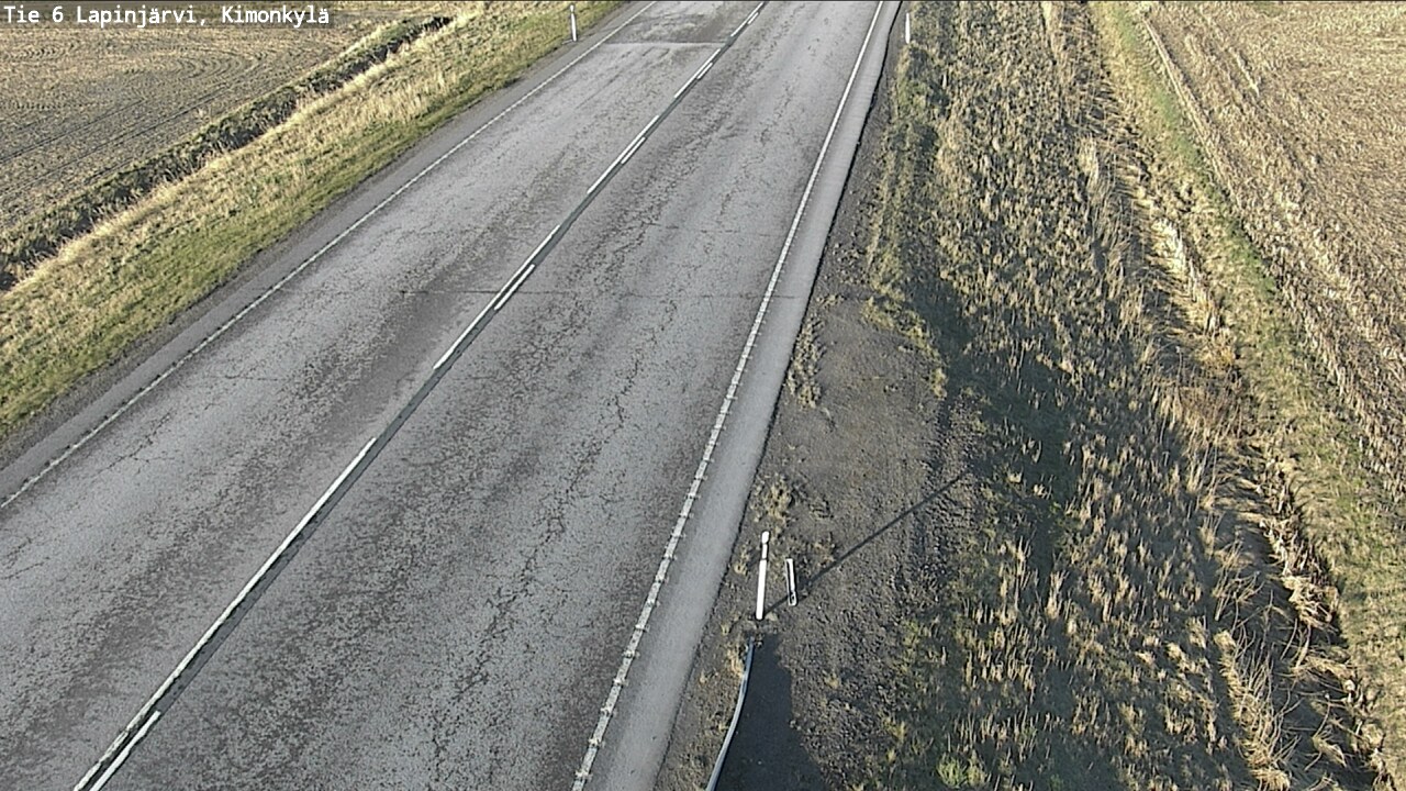 Weather Camera Image Väg 6 Lapinjärvi, Kimoböle, Lapinjärvi, Uusimaa