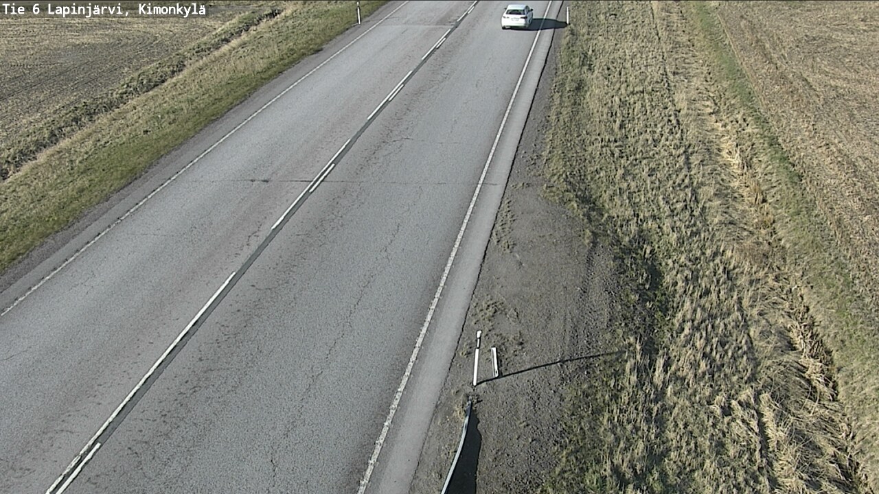 Weather Camera Image Väg 6 Lapinjärvi, Kimoböle, Lapinjärvi, Uusimaa