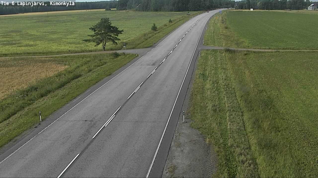 Weather Camera Image Väg 6 Lapinjärvi, Kimoböle, Lapinjärvi, Uusimaa