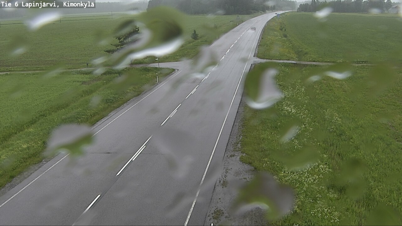 Weather Camera Image Road 6 Lapinjärvi, Kimonkylä, Lapinjärvi, Uusimaa