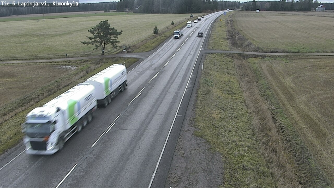Kelikamerat Kuva Tie 6 Lapinjärvi, Kimonkylä, Lapinjärvi, Uusimaa