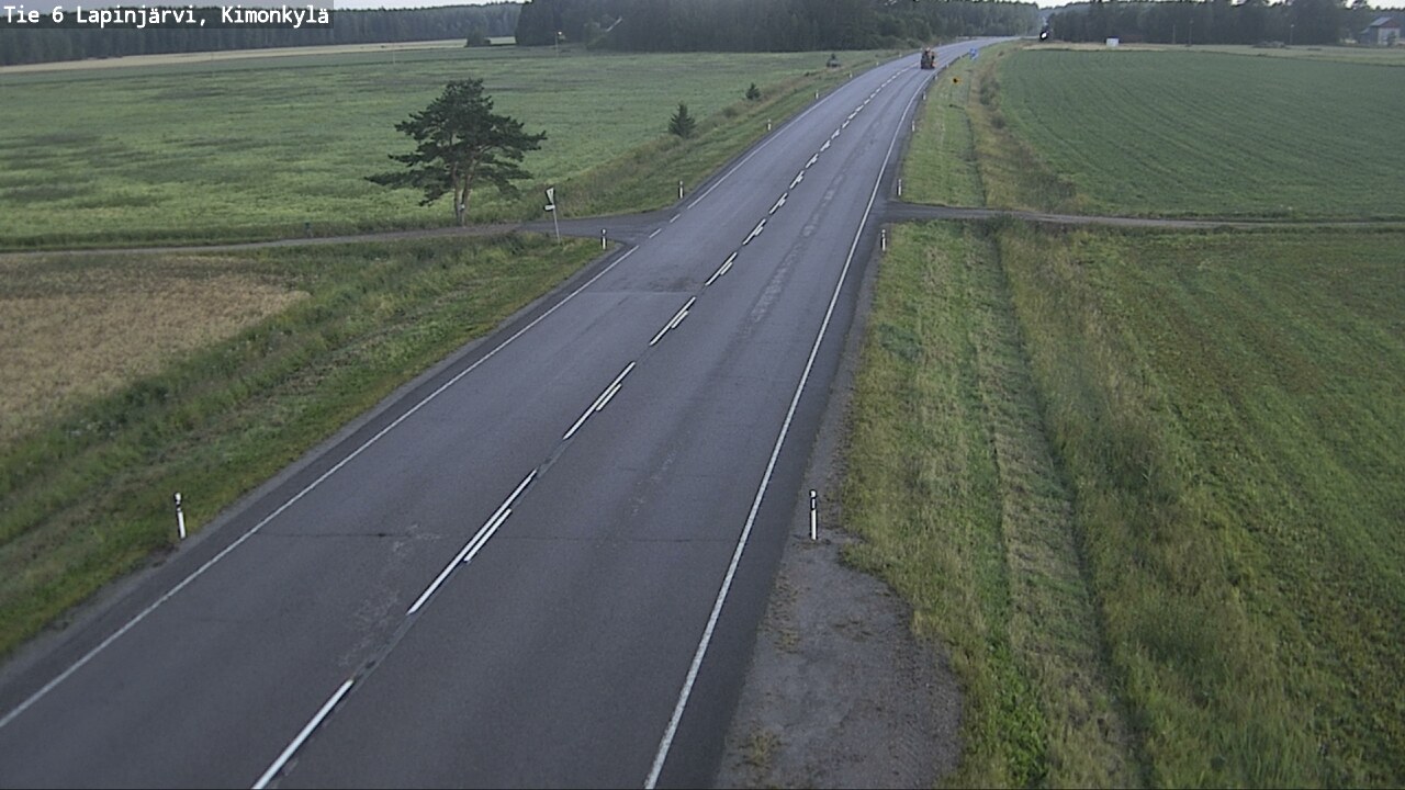 Weather Camera Image Väg 6 Lapinjärvi, Kimoböle, Lapinjärvi, Uusimaa