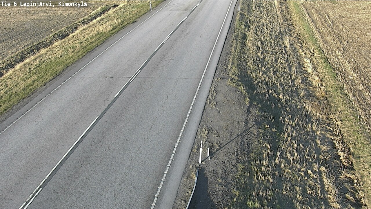 Weather Camera Image Road 6 Lapinjärvi, Kimonkylä, Lapinjärvi, Uusimaa