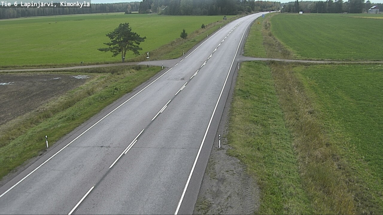 Kelikamerat Kuva Tie 6 Lapinjärvi, Kimonkylä, Lapinjärvi, Uusimaa