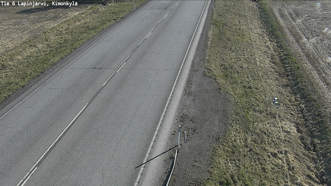 Weather Camera Image Väg 6 Lapinjärvi, Kimoböle, Lapinjärvi, Uusimaa