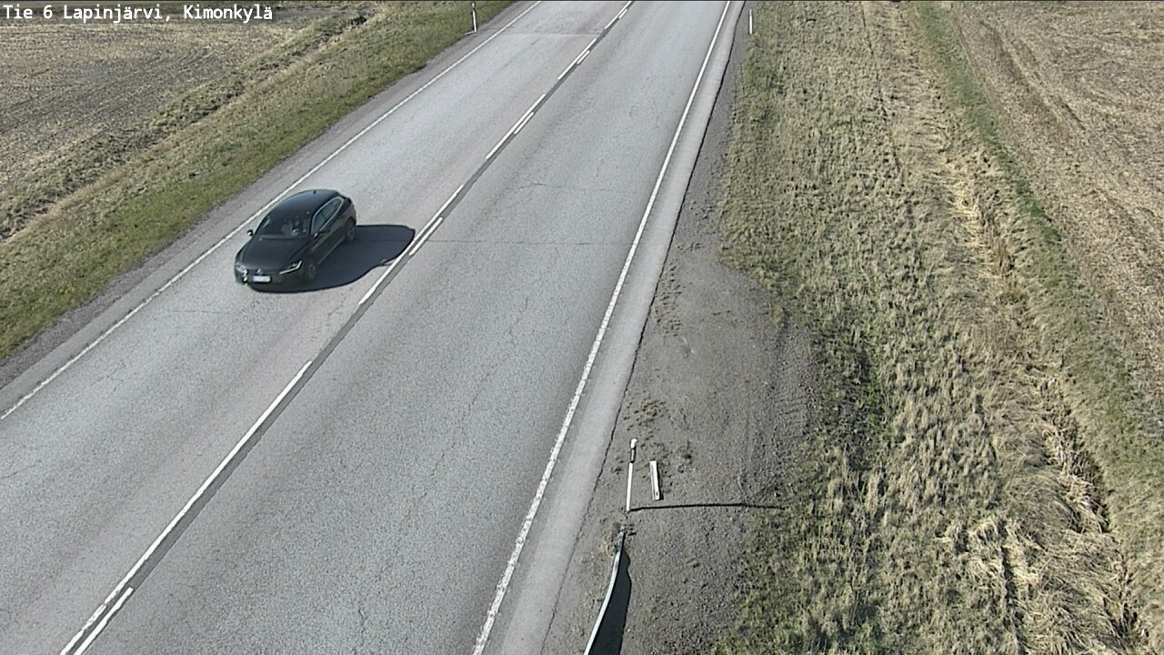 Weather Camera Image Road 6 Lapinjärvi, Kimonkylä, Lapinjärvi, Uusimaa