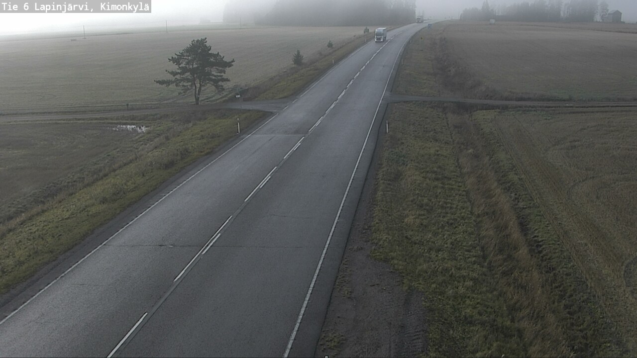 Kelikamerat Kuva Tie 6 Lapinjärvi, Kimonkylä, Lapinjärvi, Uusimaa
