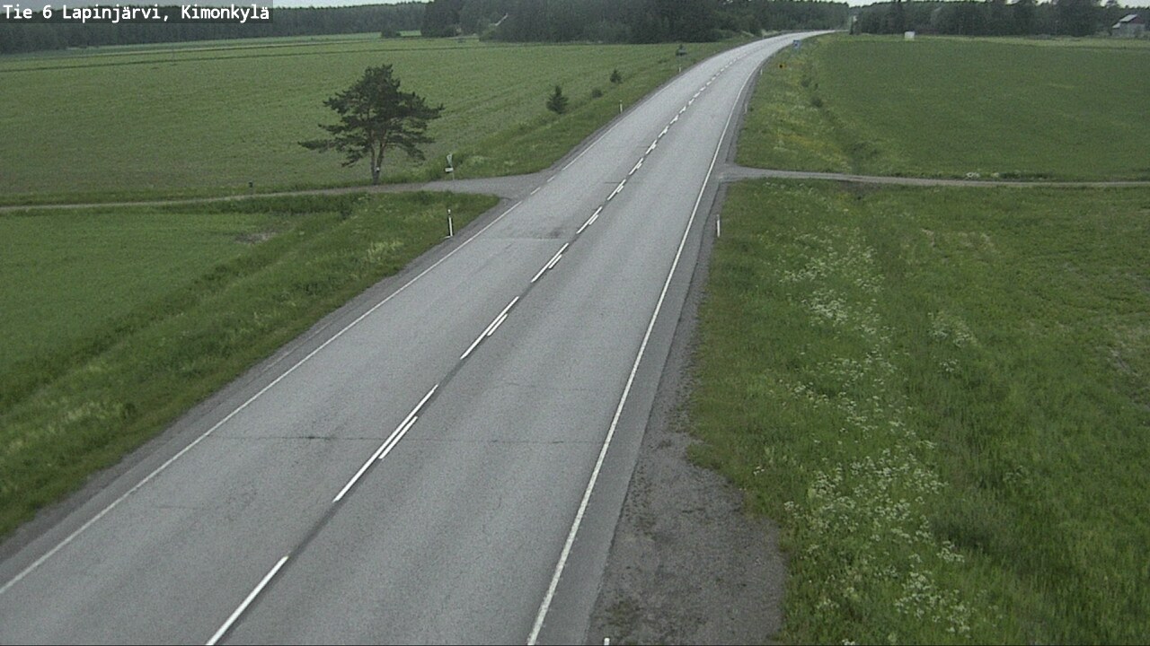 Kelikamerat Kuva Tie 6 Lapinjärvi, Kimonkylä, Lapinjärvi, Uusimaa