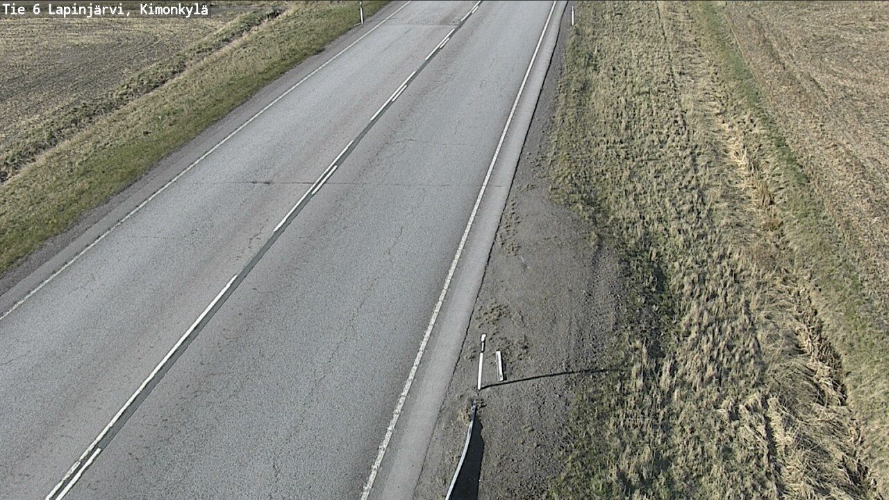Weather Camera Image Väg 6 Lapinjärvi, Kimoböle, Lapinjärvi, Uusimaa