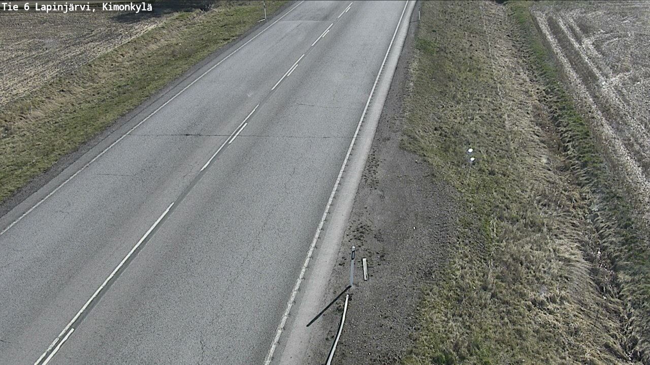 Weather Camera Image Väg 6 Lapinjärvi, Kimoböle, Lapinjärvi, Uusimaa