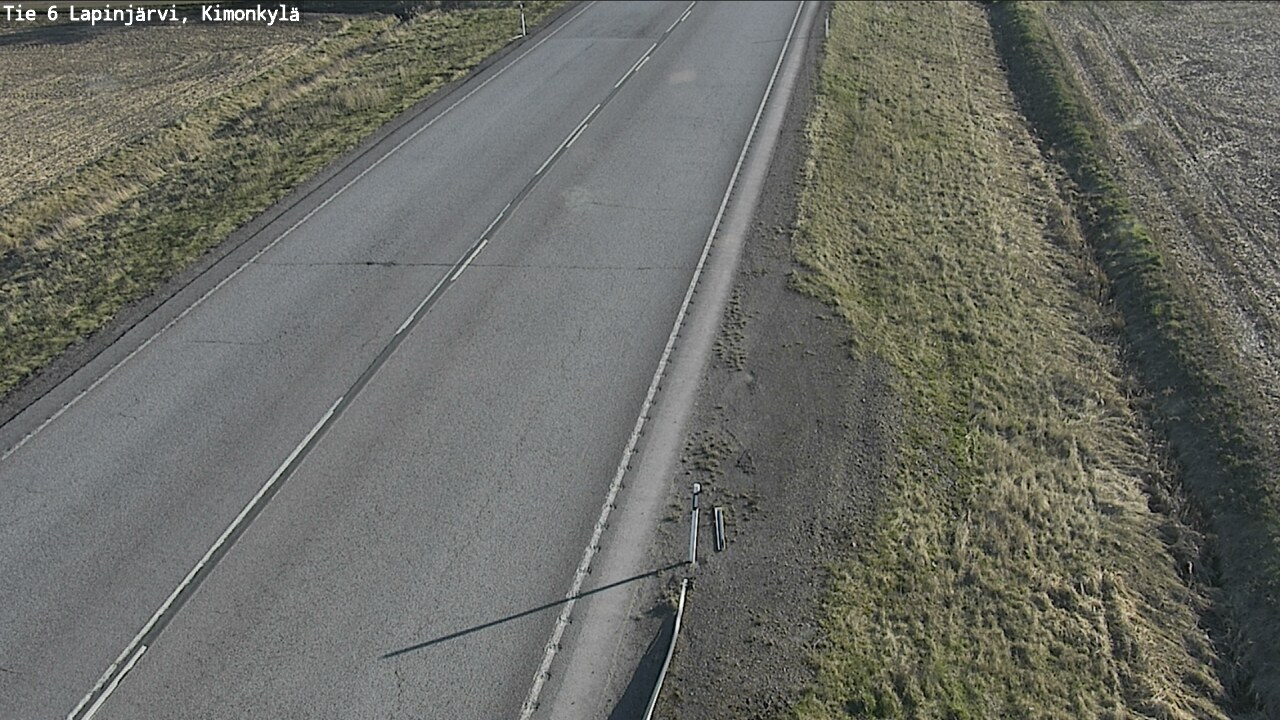 Weather Camera Image Väg 6 Lapinjärvi, Kimoböle, Lapinjärvi, Uusimaa