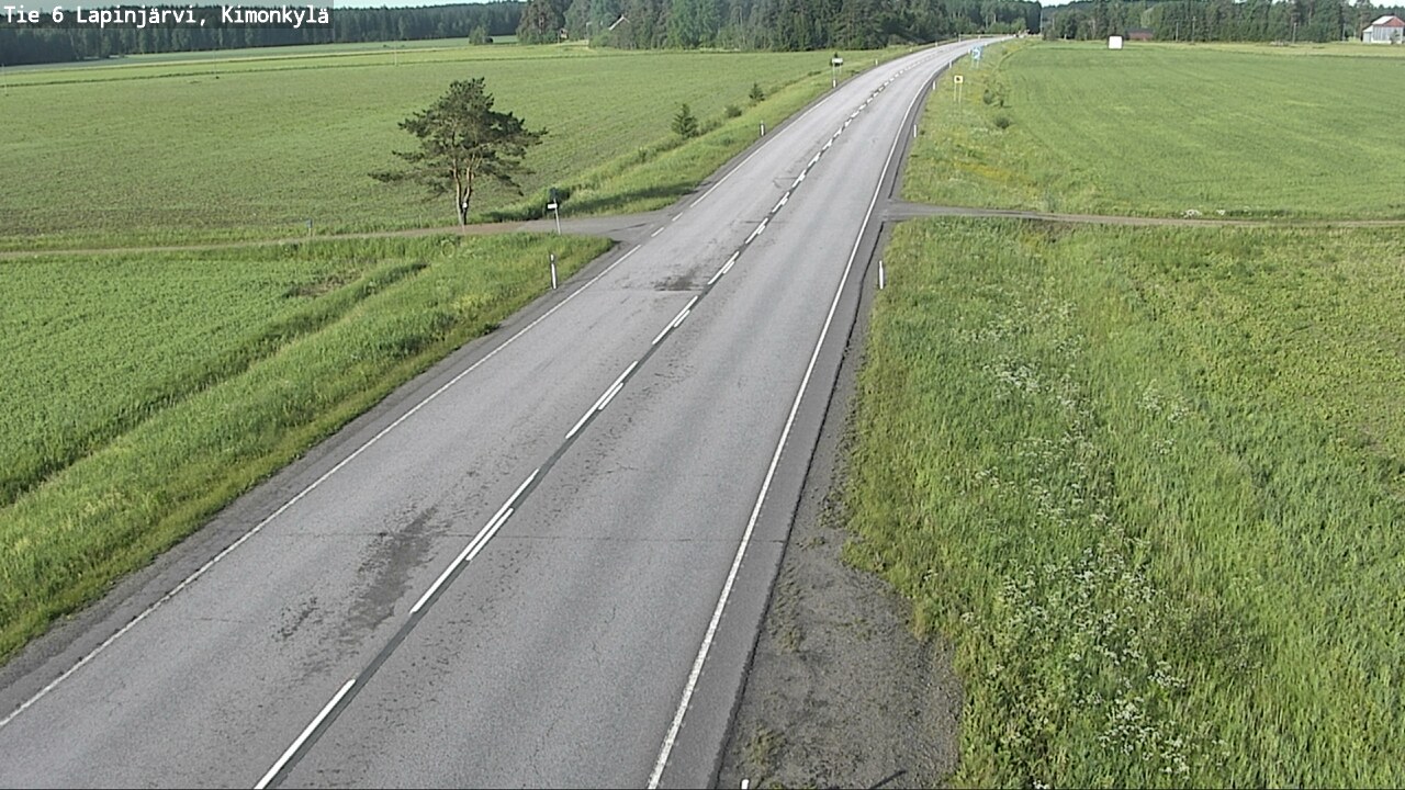 Kelikamerat Kuva Tie 6 Lapinjärvi, Kimonkylä, Lapinjärvi, Uusimaa