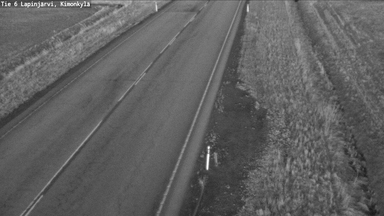 Weather Camera Image Väg 6 Lapinjärvi, Kimoböle, Lapinjärvi, Uusimaa