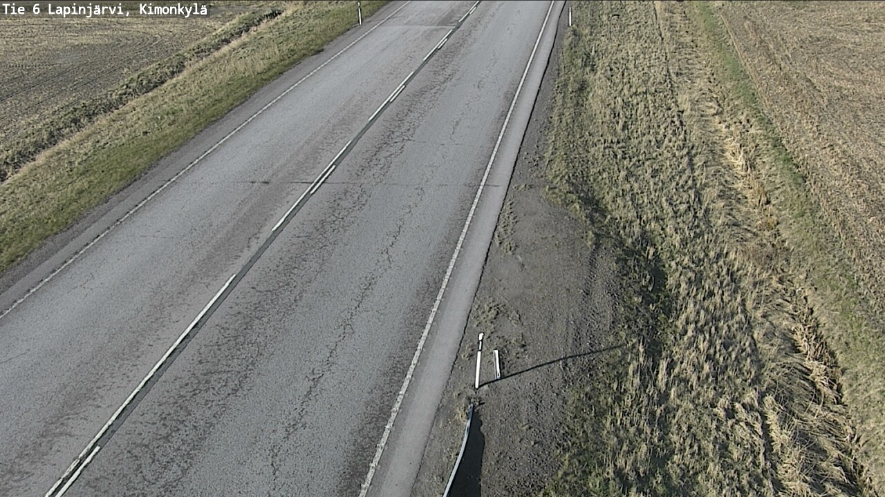 Weather Camera Image Väg 6 Lapinjärvi, Kimoböle, Lapinjärvi, Uusimaa