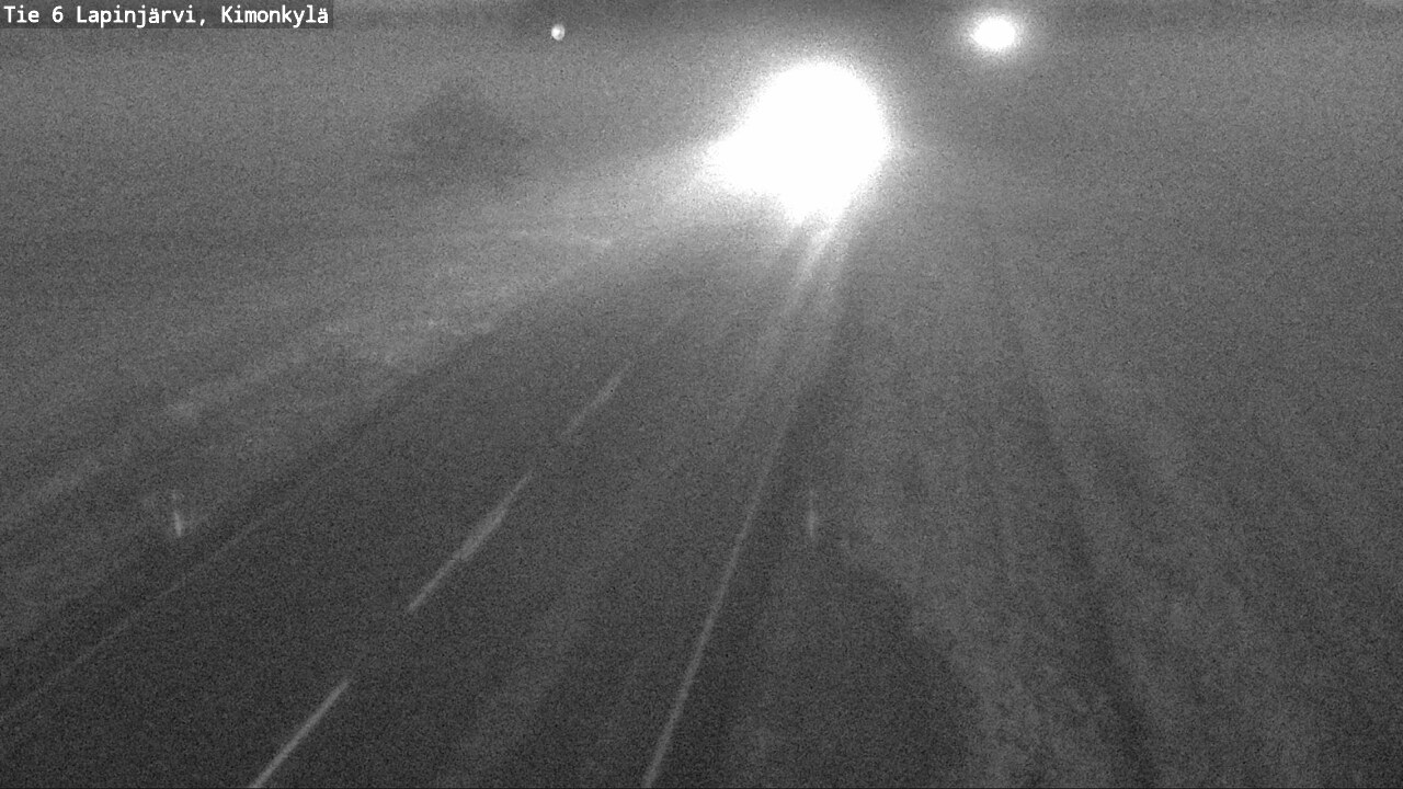Weather Camera Image Väg 6 Lapinjärvi, Kimoböle, Lapinjärvi, Uusimaa