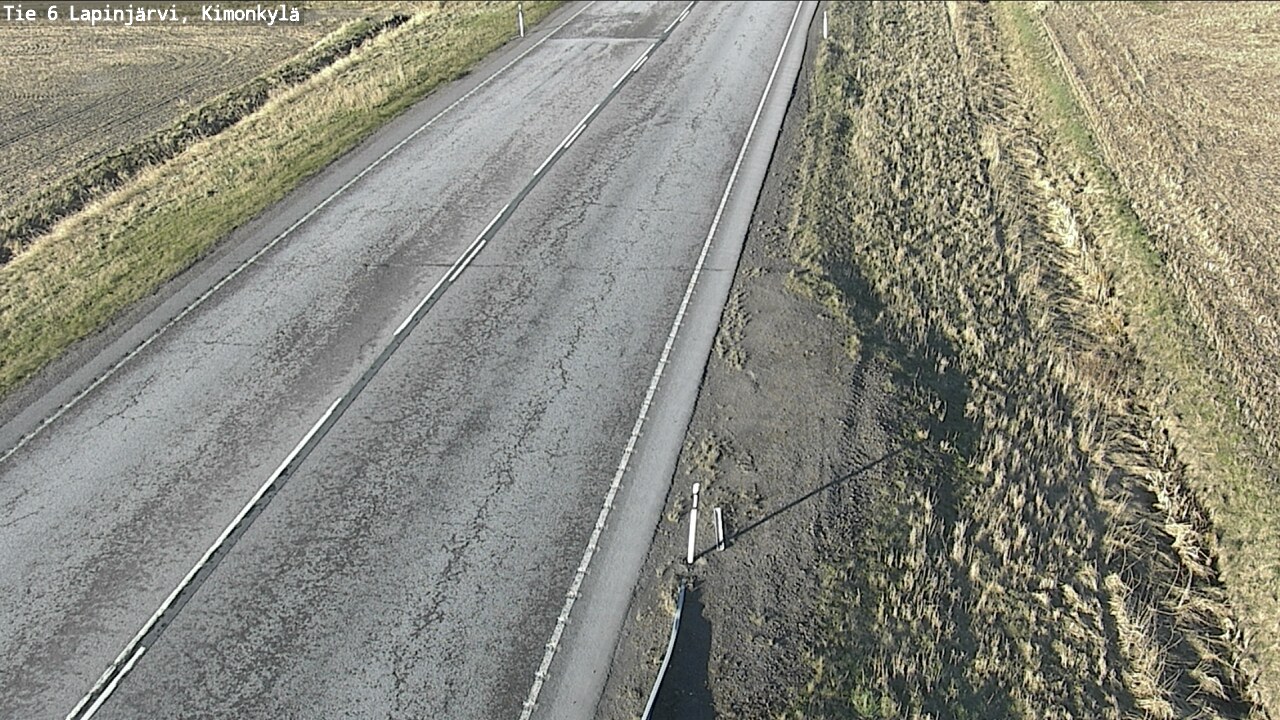 Weather Camera Image Väg 6 Lapinjärvi, Kimoböle, Lapinjärvi, Uusimaa