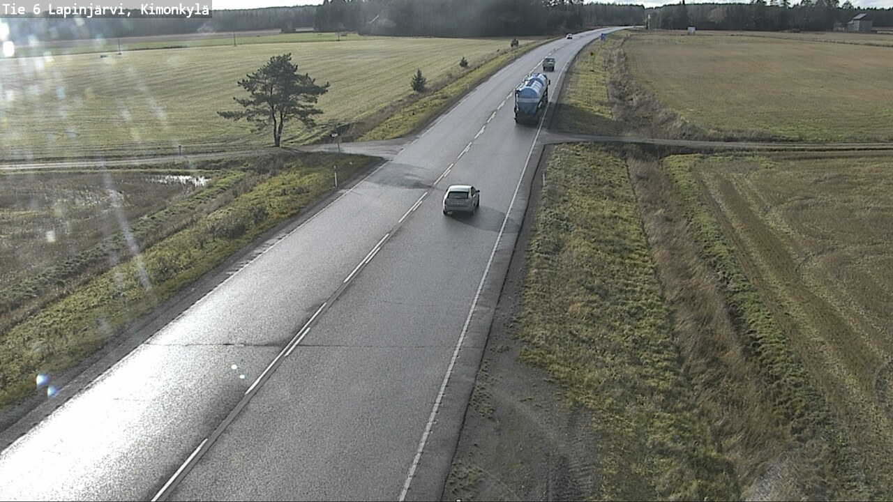 Kelikamerat Kuva Tie 6 Lapinjärvi, Kimonkylä, Lapinjärvi, Uusimaa
