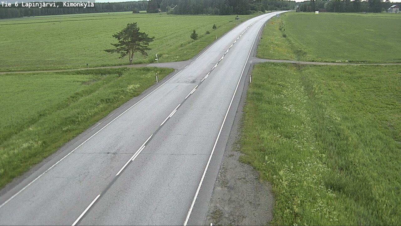 Weather Camera Image Väg 6 Lapinjärvi, Kimoböle, Lapinjärvi, Uusimaa
