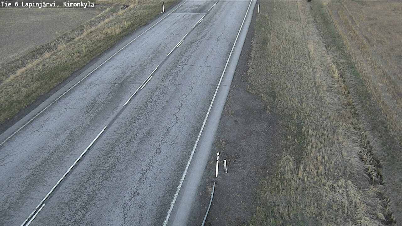 Weather Camera Image Väg 6 Lapinjärvi, Kimoböle, Lapinjärvi, Uusimaa